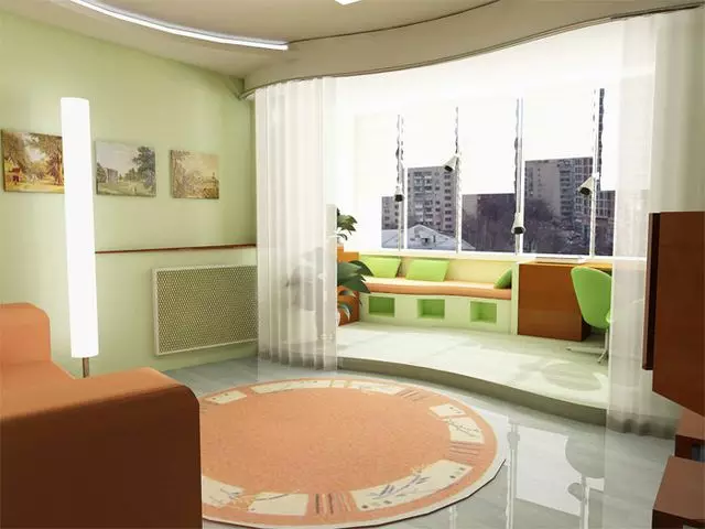 พัฒนาขื้นใหม่ของ Khrushchev สองห้องในห้องสามห้อง