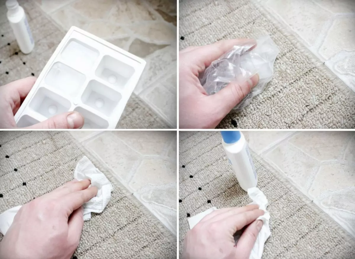 Kako ukloniti mrlje od voska na tepih