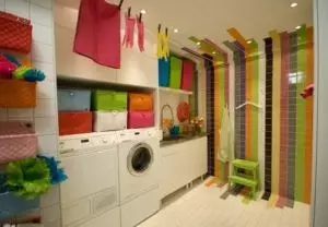 Ideeën voor het drogen van linnen in het appartement zonder een balkon