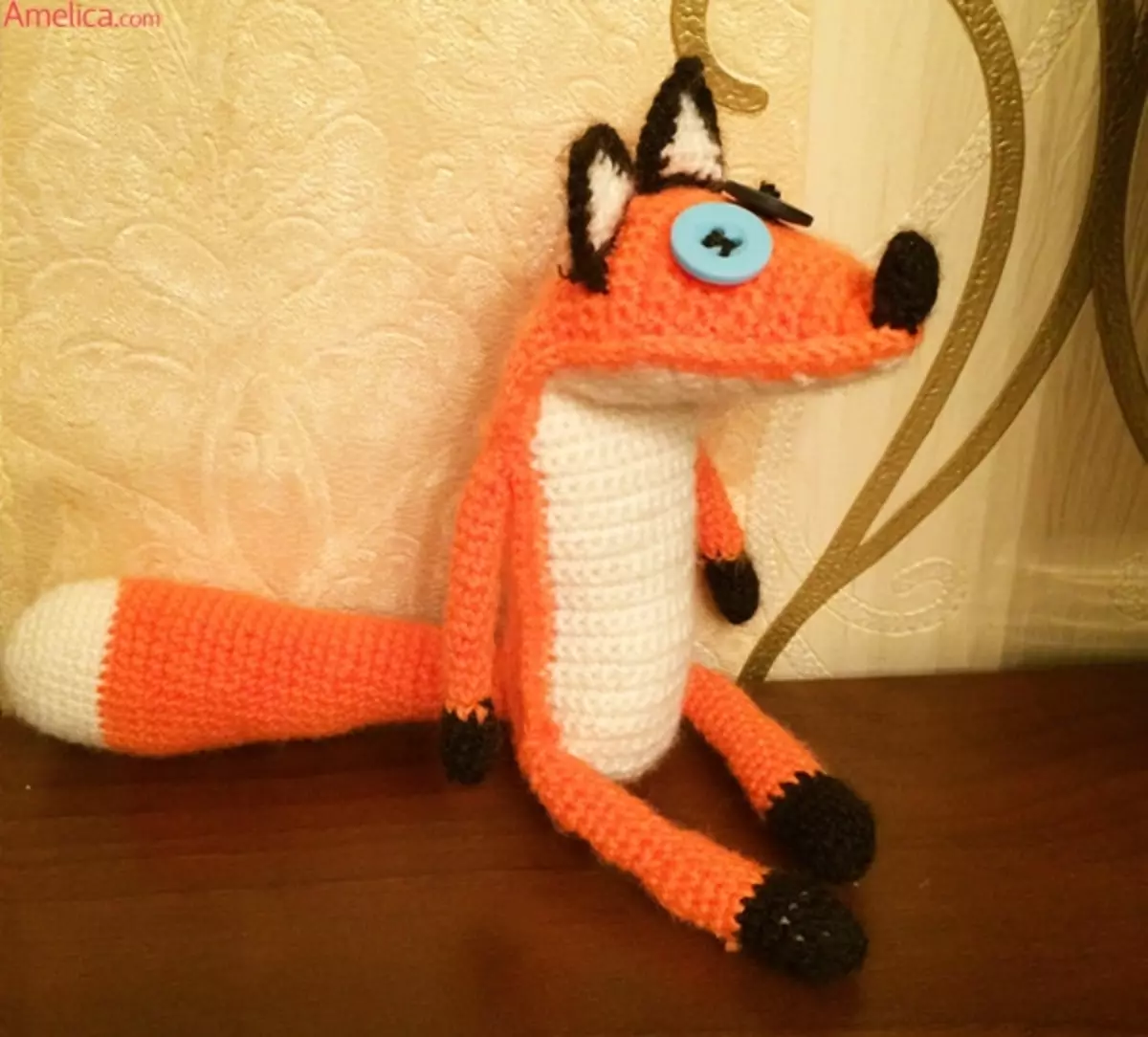 如何從一個小王子縫製一隻狐狸：玩具用一個模式來做自己