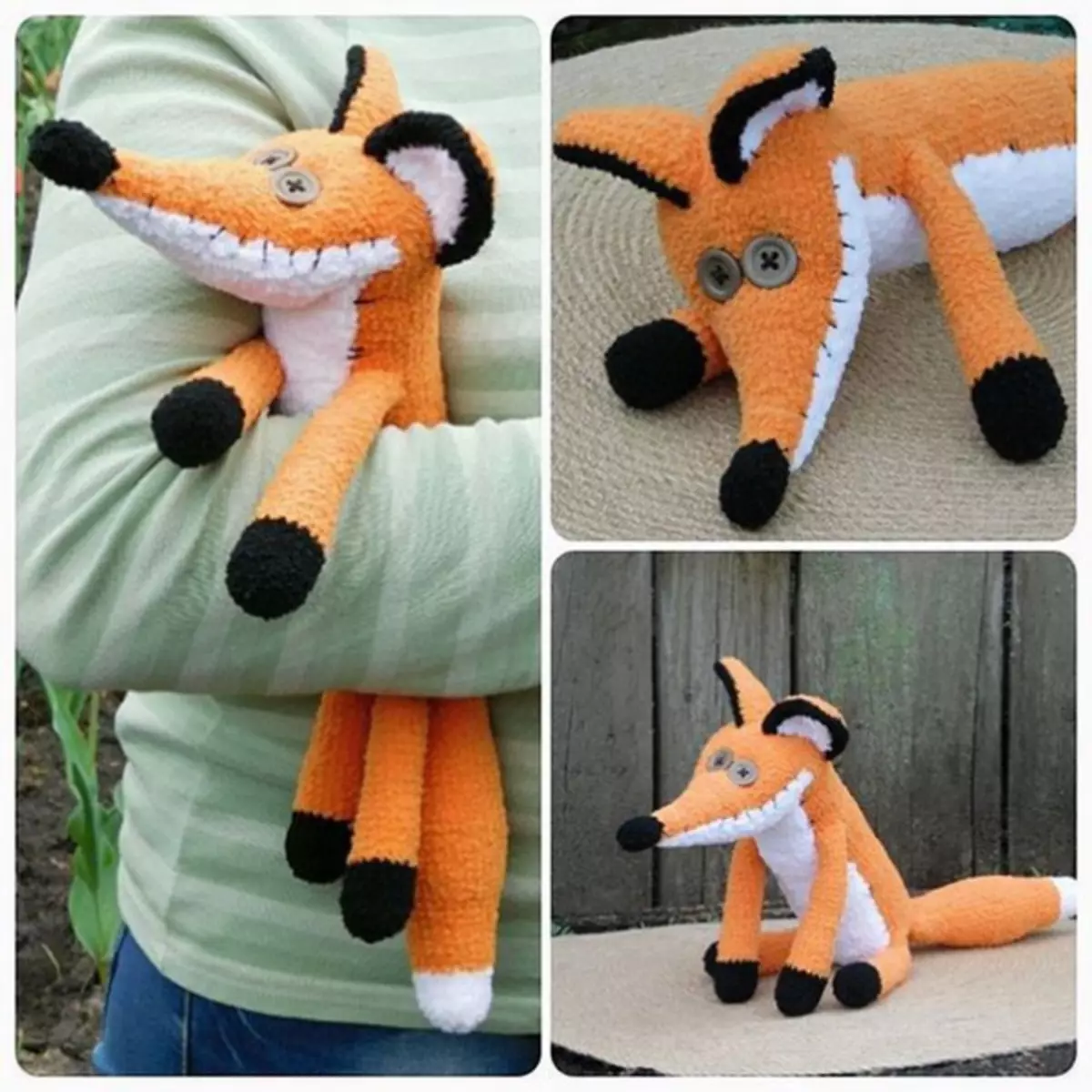 如何從一個小王子縫製一隻狐狸：玩具用一個模式來做自己