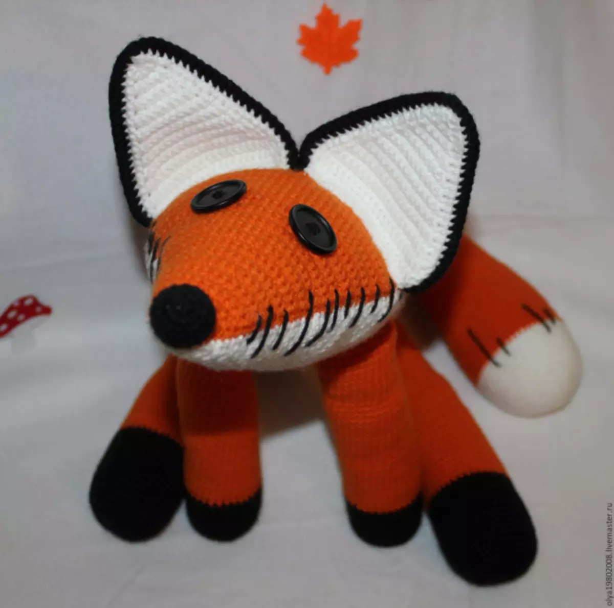 How to sew a fox from a little prince: toy do it yourself with a pattern