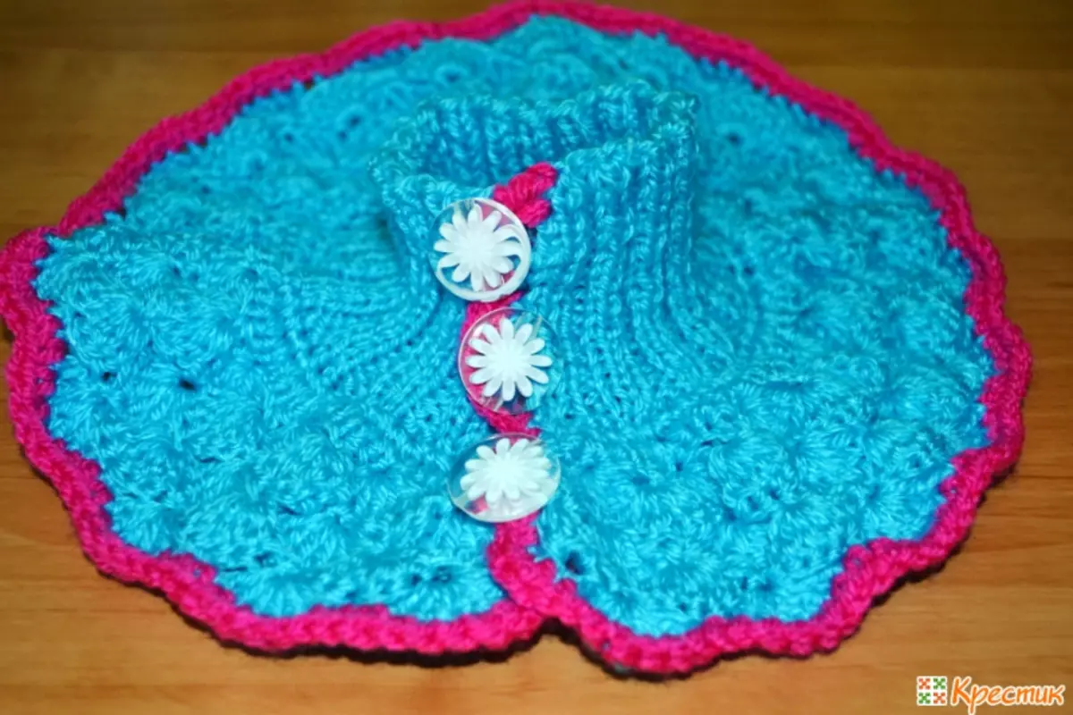 Crochet Girl Mtasa: Scheme miaraka amin'ny famaritana sy horonantsary