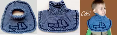 Manica pentru băiat cu ace de tricotat: diagramă cu descriere și video