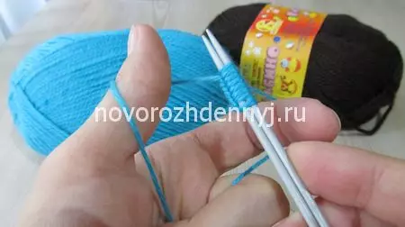 Manica pentru băiat cu ace de tricotat: diagramă cu descriere și video