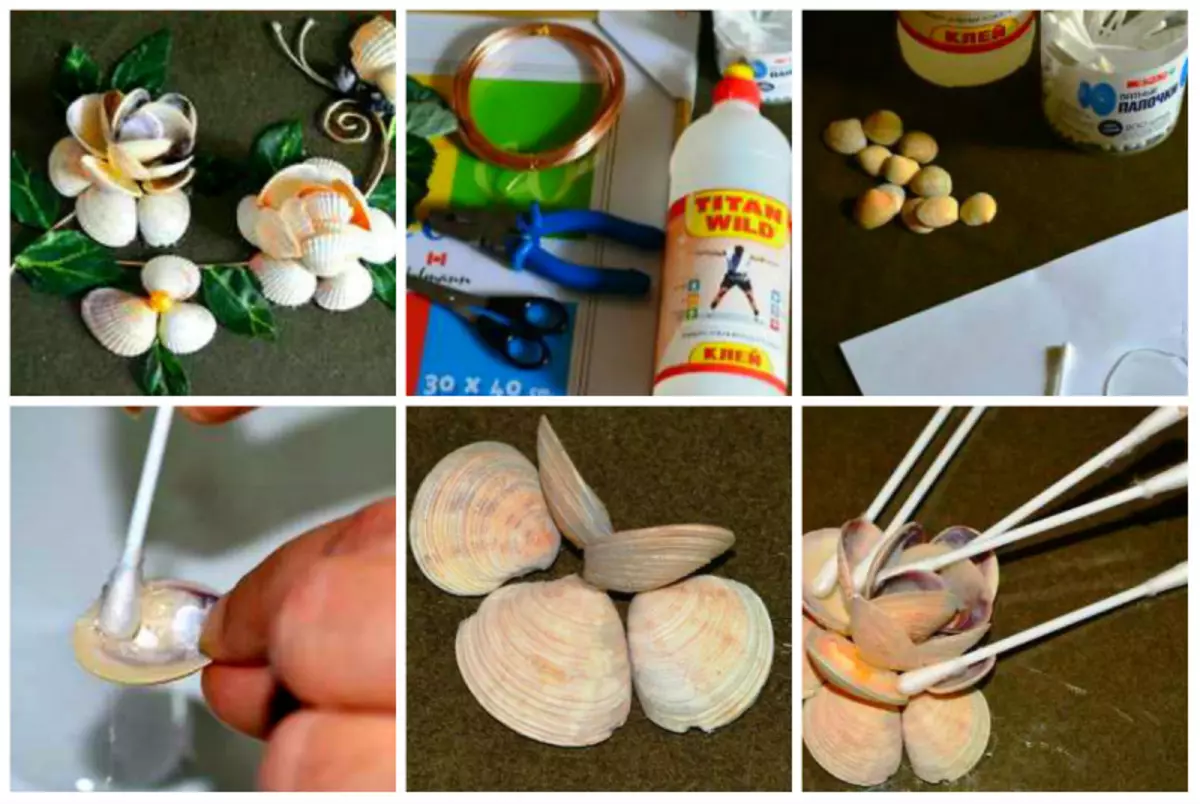 Crafts from seashells do it yourself