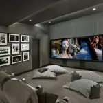 ¿Cómo organizar un cine en casa en un pequeño apartamento?