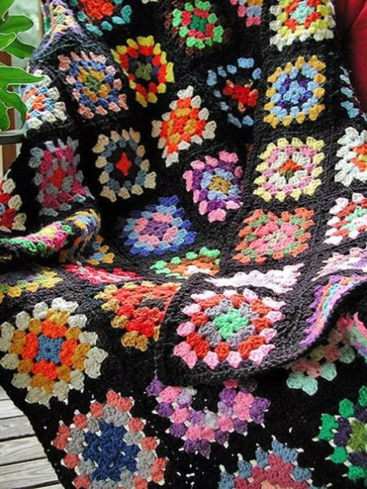 सरल crochet motifs - सुईवर्क विचारों से उत्पाद
