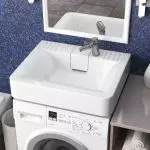 Sink over a washing machine: pros and cons