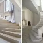 Vantaggi e caratteristiche del design delle scale di cemento [versioni popolari]