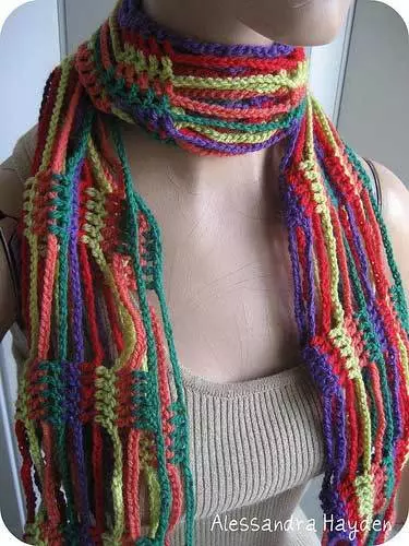 Gagasan Knitting - Persahane lan Scarves Alessandra Hyden