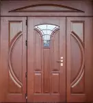 Porta de entrada de madeira com caixa: Dimensões da porta de entrada
