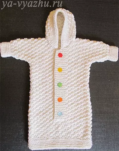 স্কিম অনুযায়ী একটি নবজাতক crochet বা spokes জন্য combus