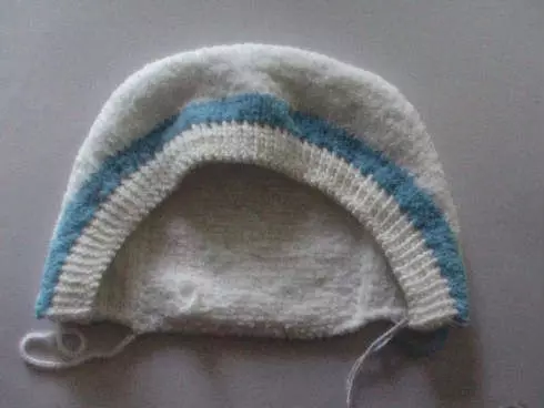 Combus para un crochet recién nacido o portavoces según los esquemas