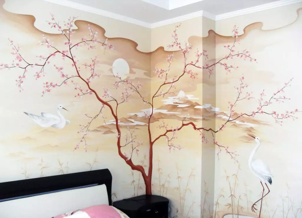 Wall Decoupage Technique: Stages of implementation and application in different rooms