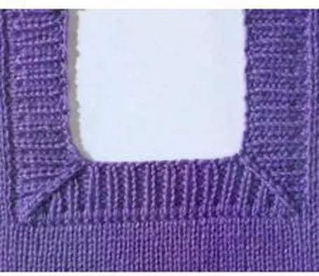 Деколтето на шията на иглите за плетене: главни класове и работни схеми по ръбовете на продукта със снимки и видео