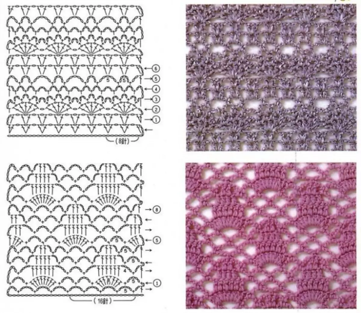간단하고 아름다운 패턴 뜨개질