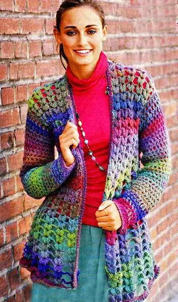 Crochet tricoté avec un schéma - Ma sélection de modèles