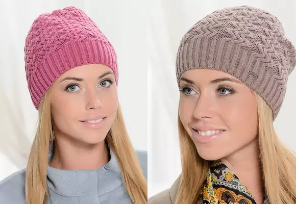 Cappello da donna con cappucci per maglieria: come lavorare a maglia cappelli eleganti con foto e video