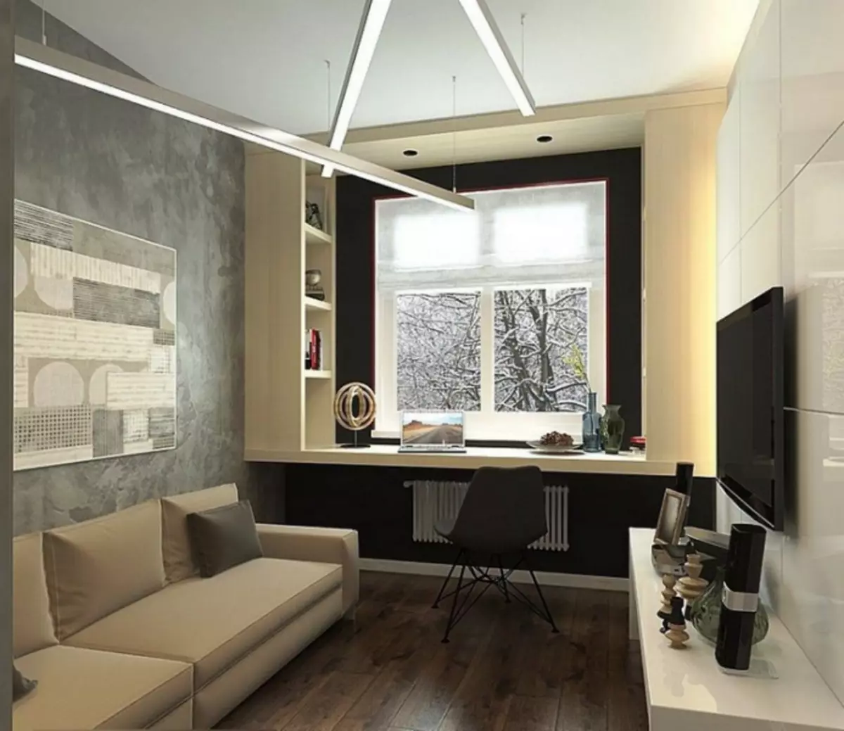 Disseny modern de panells Apartaments: bells interiors dins del disseny estàndard (39 fotos)