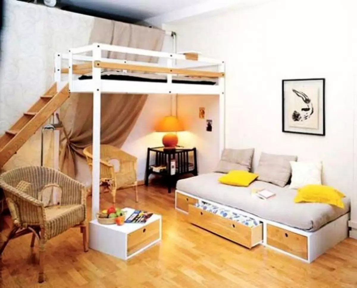 Interior apartemen pikeun kulawarga ngora sareng murangkalih: Pilihan pikeun susunan perabot di kamar (39 poto)