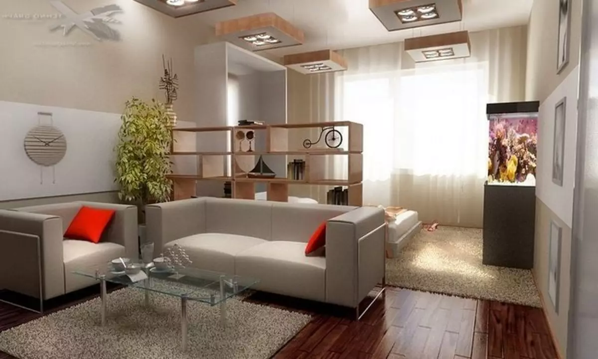 Interior de l'apartament per a una família jove amb un nen: Opcions d'ordenació de mobles a les habitacions (39 fotos)