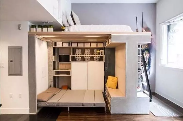 Intérieur de l'appartement pour une jeune famille avec enfant: options pour arrangement de meubles dans les chambres (39 photos)