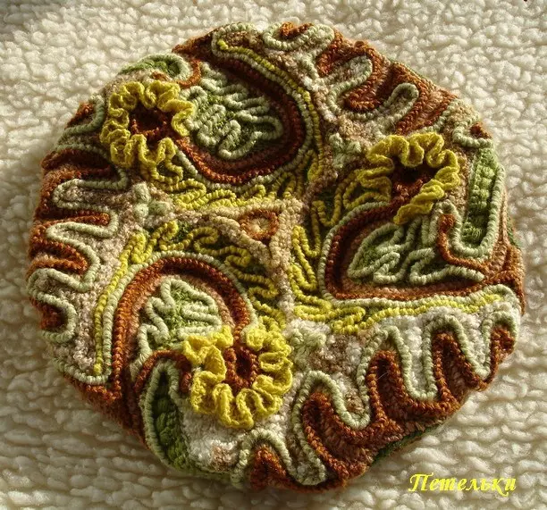 Técnica de tricô FreeForm - bonés crochet incomuns