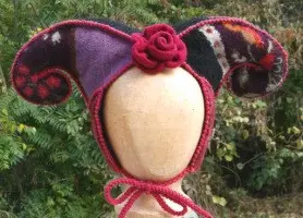 Плетива техника Freeform - необичайни капачки за плетене на една кука