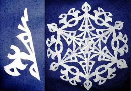 Snowflakes taratasy