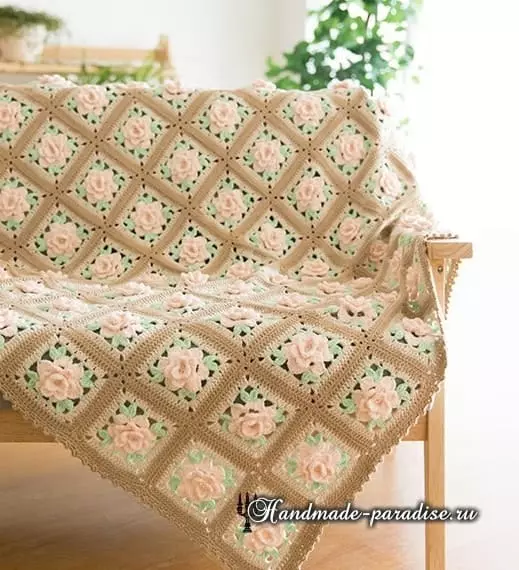 Сарнайтай холбоотой. Knit Plaid Crochet
