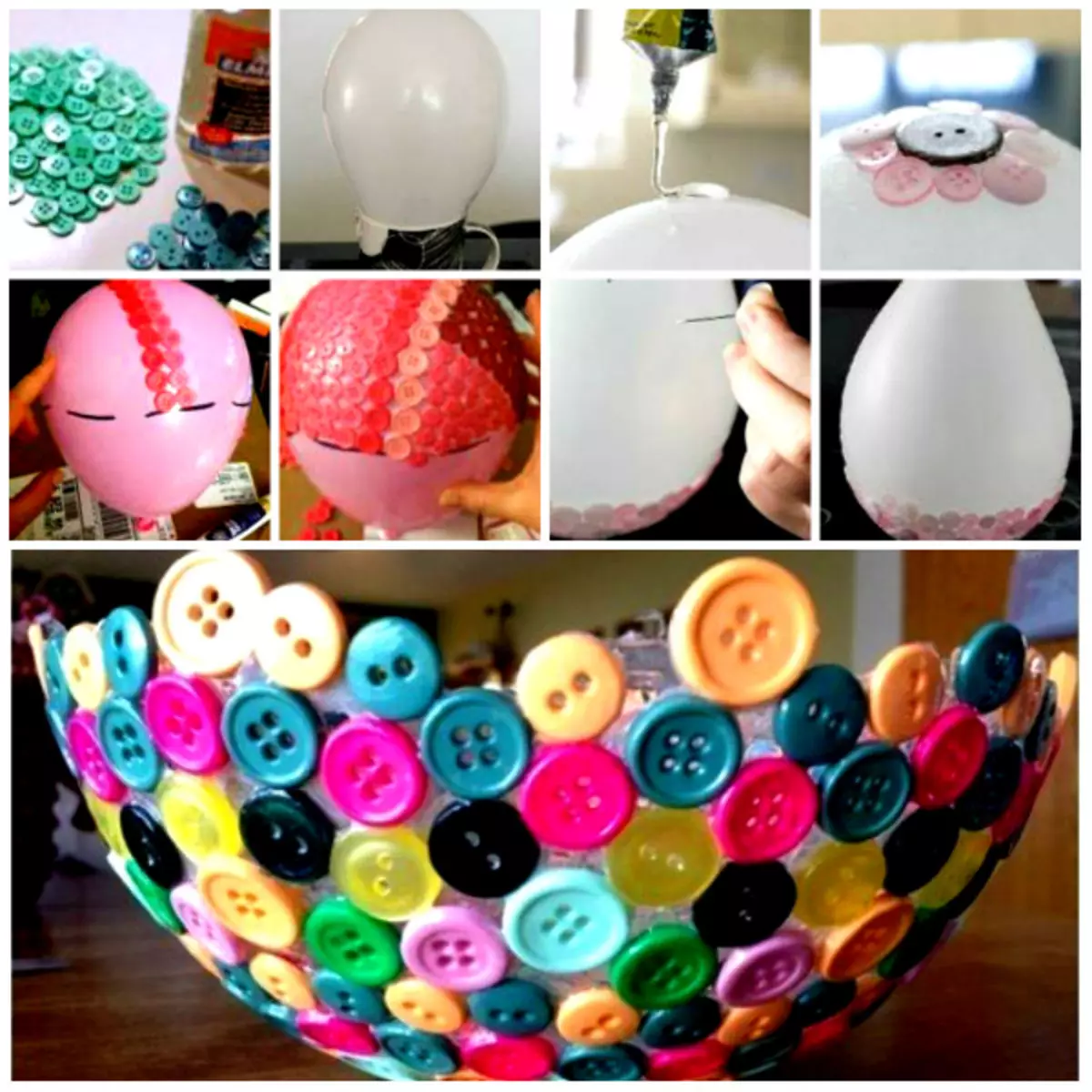 Crafts site na bọtịnụ na-eme ya onwe gị