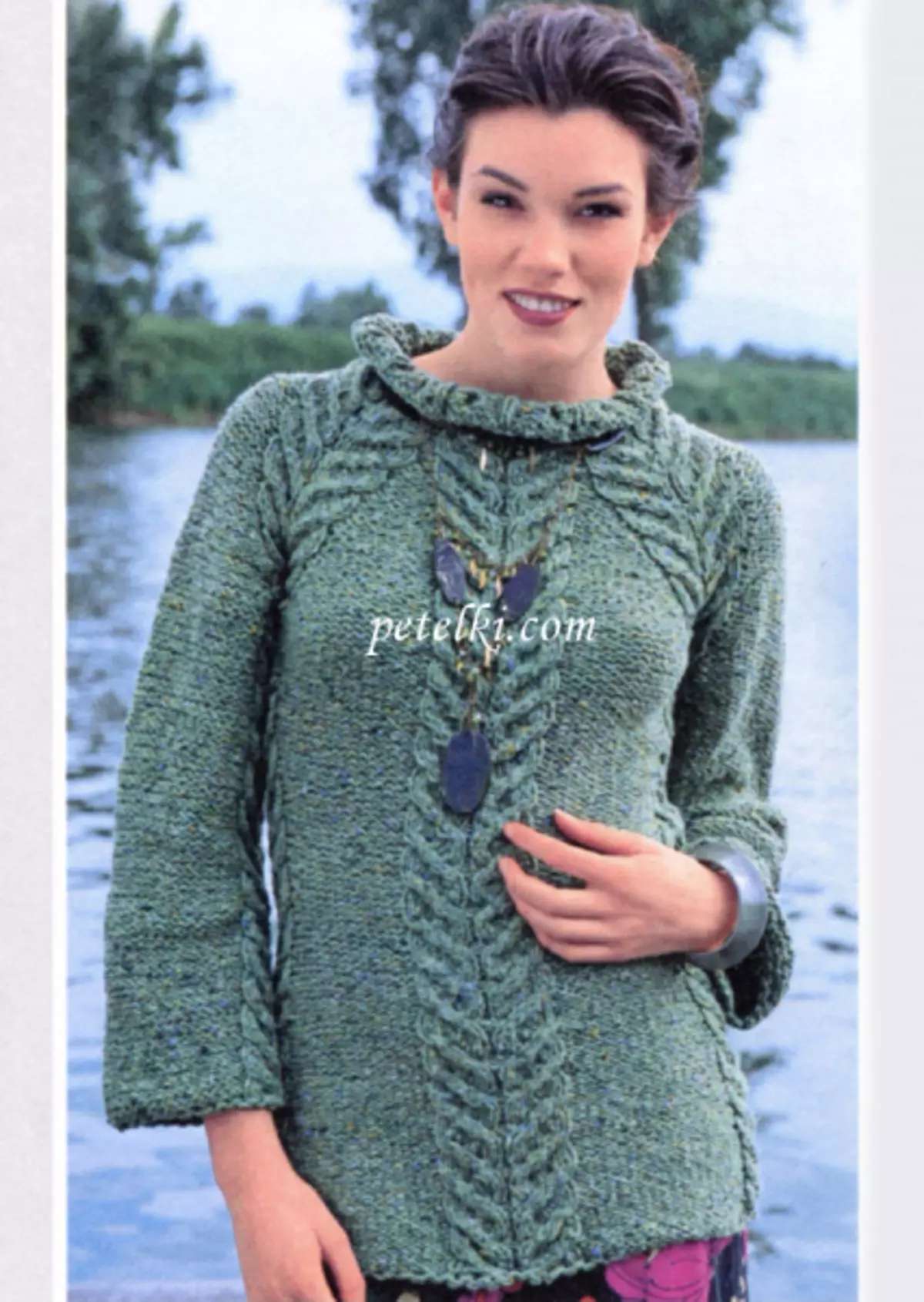 Sweater Female Bi Diagrams Kniting: Meriv çawa bi wêne û vîdyoyê re knit