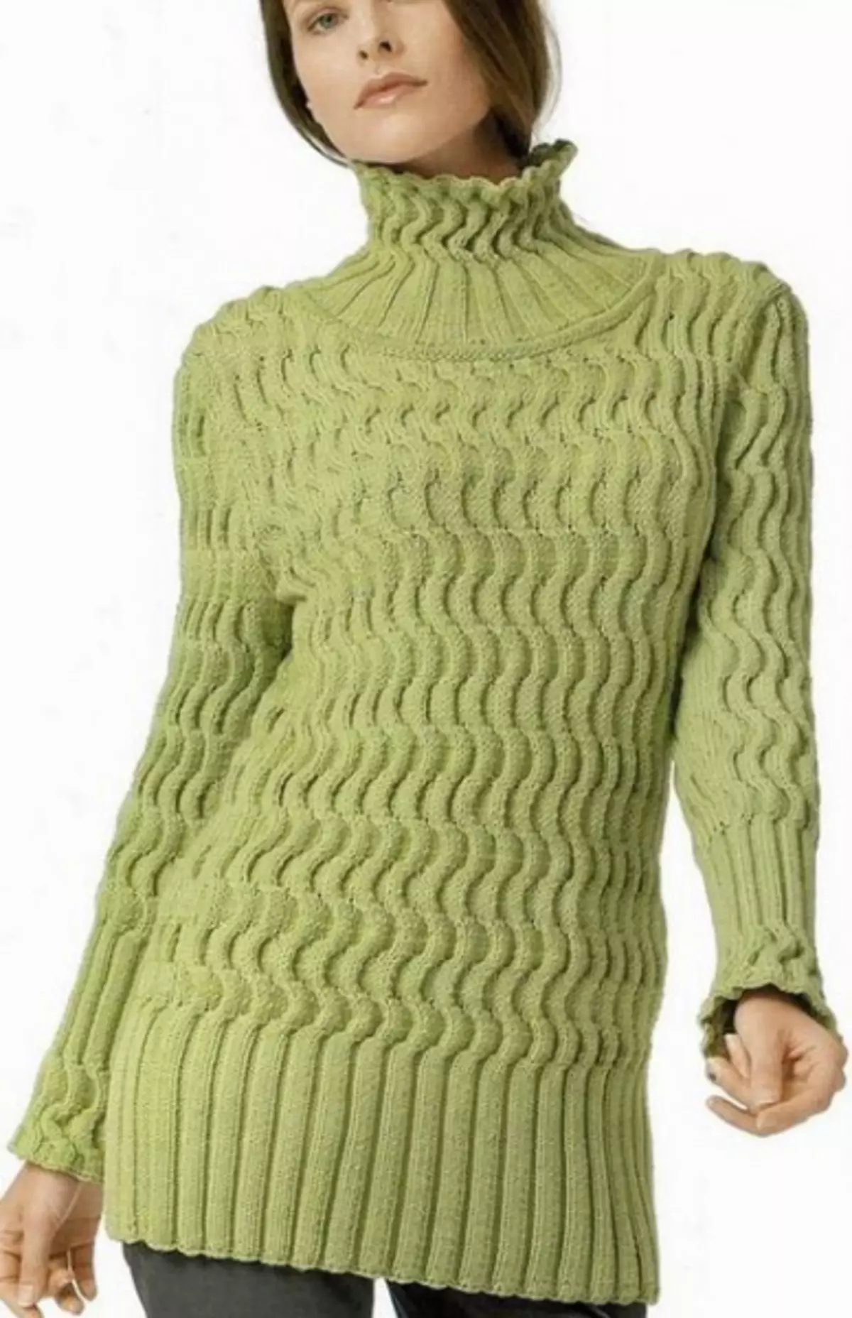 Mace Sweater saƙa tare da zane: Yadda za a saƙa tare da hotuna da bidiyo