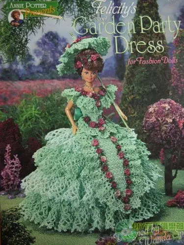 Vestidos para Barbie Related Crochet - Relaxes de tricotar