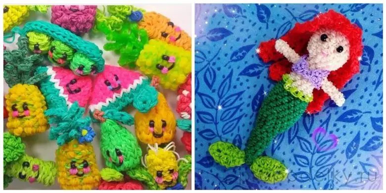 Cara Mendasur Dari Mainan Karet 3D Crochet Untuk Pemula
