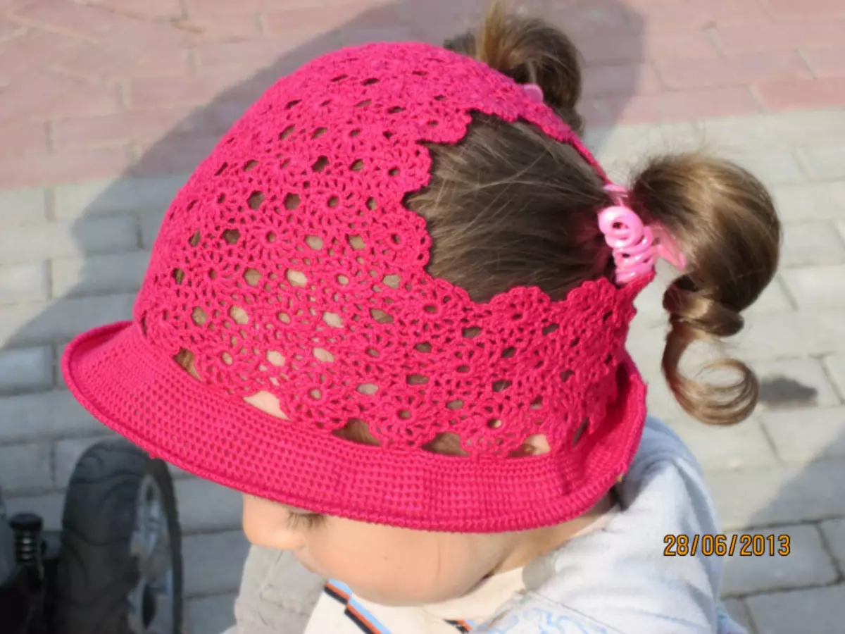 Panama Crochet for Girls with a scheme and description for beginners