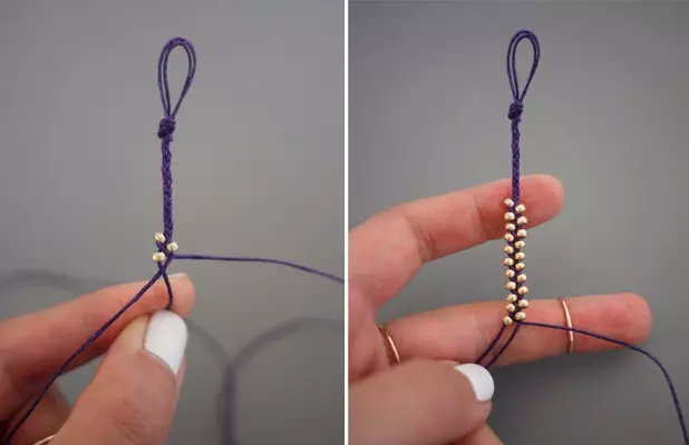 Gelang dari Thread dengan tangan anda sendiri: Bagaimana untuk mengikat dengan betul dengan video dan foto