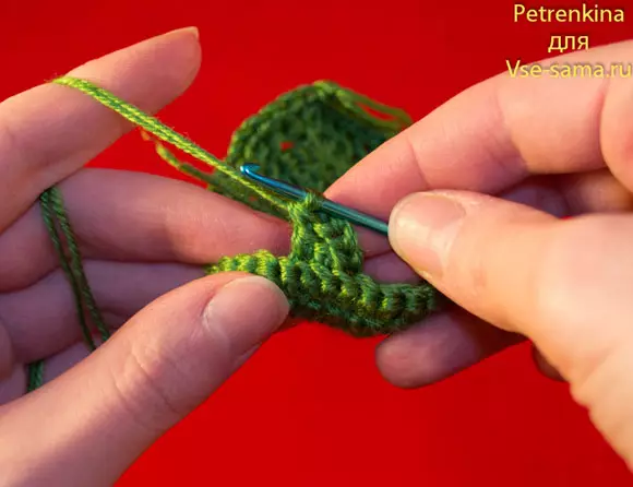 Booties-buaya: video kniting karo katrangan lan skema