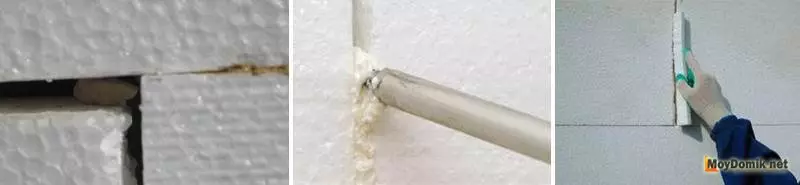 Hoe de muren met schuim buiten te verwarmen - stap-voor-stap gids
