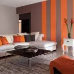 Orange Faarf am Interieur: Wat kombinéiert an a wéi engem Stil fir ze benotzen?