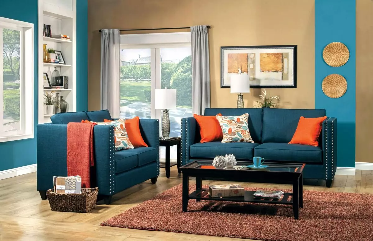 Orange color in the interior: what to combine and in what style to use?