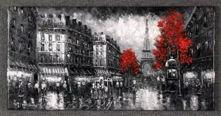 Cross Broderi Scheme: "Paris" gratis nedladdning