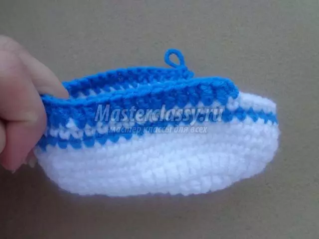Crochet-Sneakers: Majstra Klaso kun Priskribo kaj Video