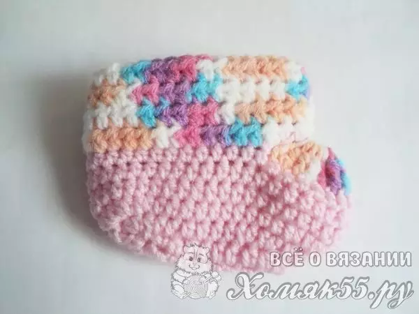 Crochet کی Booties: تصاویر اور ویڈیوز کے ساتھ beginners کے لئے ویڈیو سبق