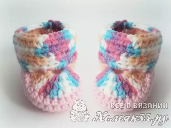 De booties fan Crochet: Fideosessen foar begjinners mei foto's en fideo's