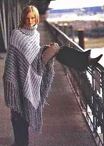 Poncho Cape - Knitting