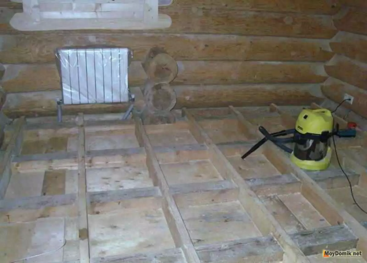 Insonorización de los pisos de madera interuperficios - Selección de material y método de dispositivo