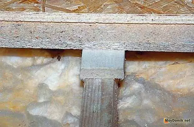 階建ての木製の床の防音 - 材料の選択と装置の方法