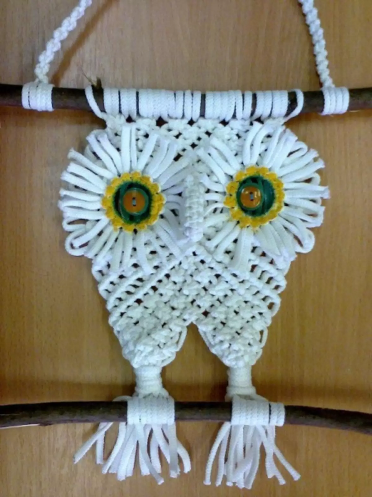 Macrame Ofl: kalasi ya Master ndi zithunzi ndi kanema